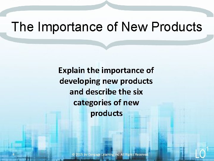 The Importance of New Products Explain the importance of developing new products and describe