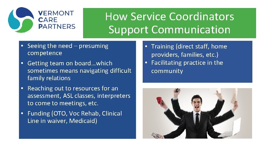 Communication for All Building a Community of Support