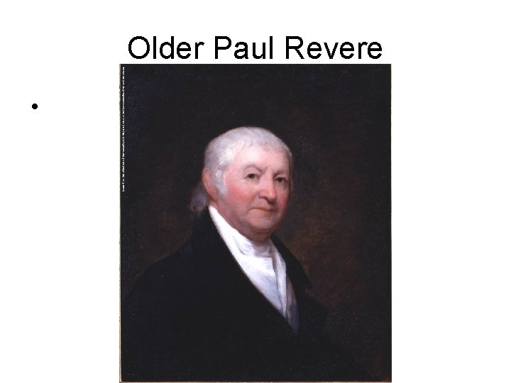 Older Paul Revere • 