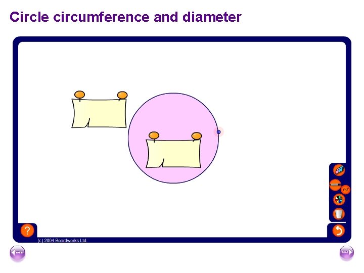 Circle circumference and diameter 