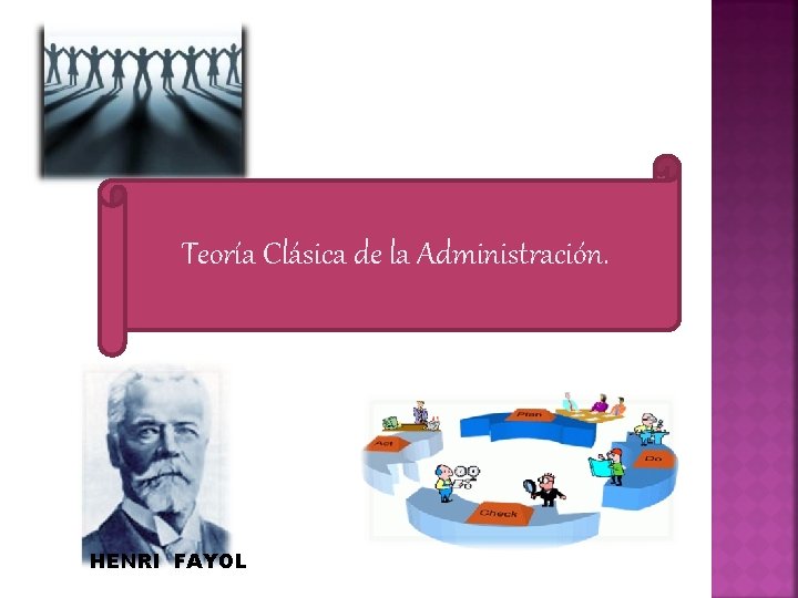 Teoría Clásica de la Administración. HENRI FAYOL 