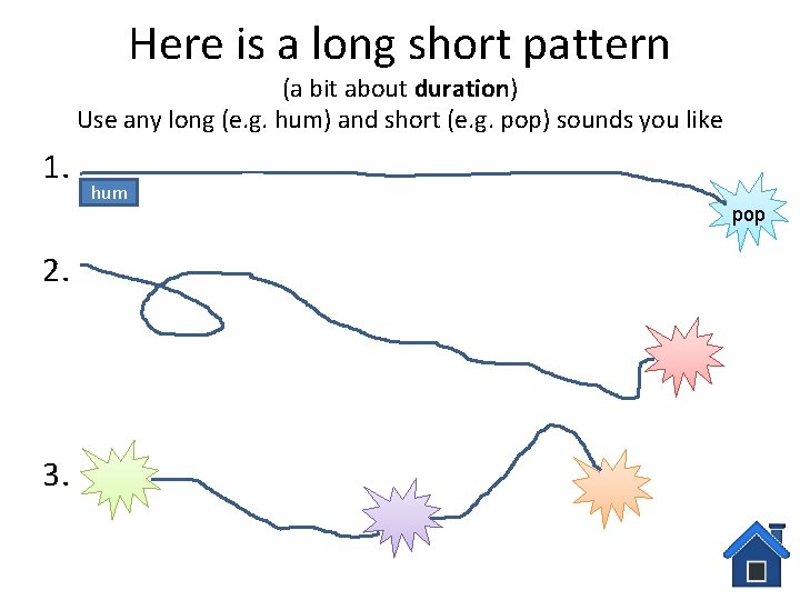 Here is a long short pattern (a bit about duration) Use any long (e.