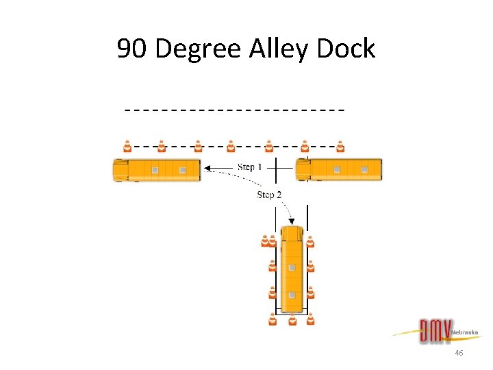 90 Degree Alley Dock 46 