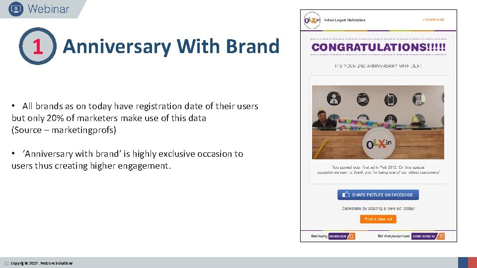 1 Anniversary With Brand • All brands as on today have registration date of