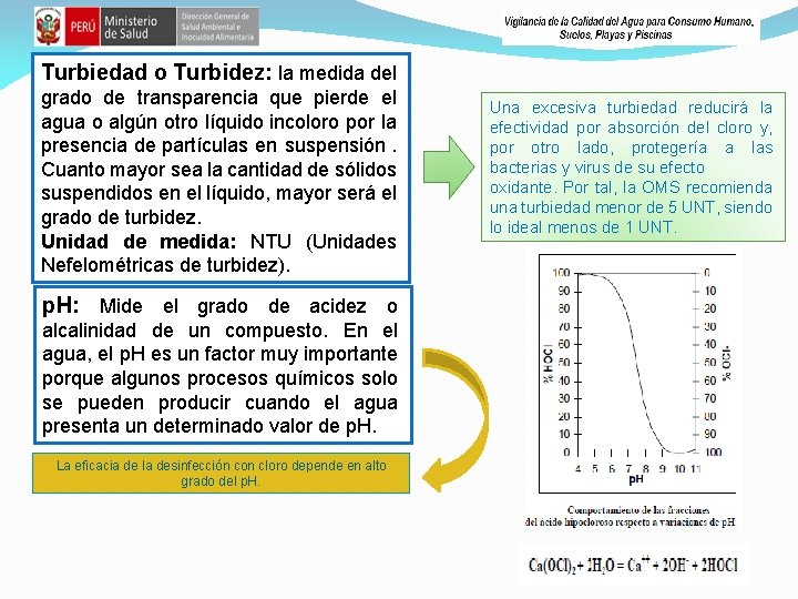 Turbiedad o Turbidez: la medida del grado de transparencia que pierde el agua o