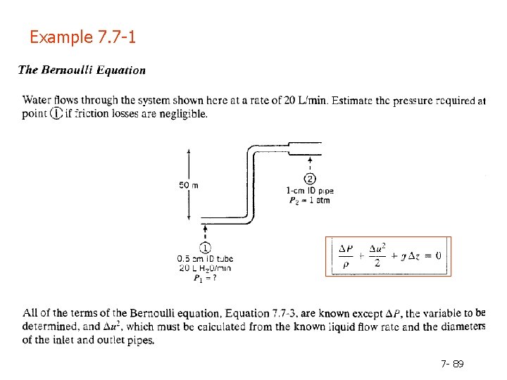 Example 7. 7 -1 7 - 89 