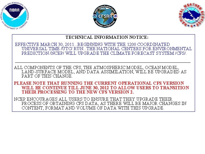 TECHNICAL INFORMATION NOTICE: EFFECTIVE MARCH 30, 2011. . . BEGINNING WITH THE 1200 COORDINATED