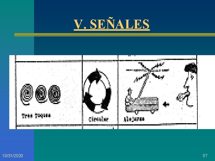V. SEÑALES 10/31/2020 57 