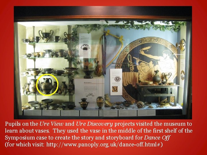 Pupils on the Ure View and Ure Discovery projects visited the museum to learn