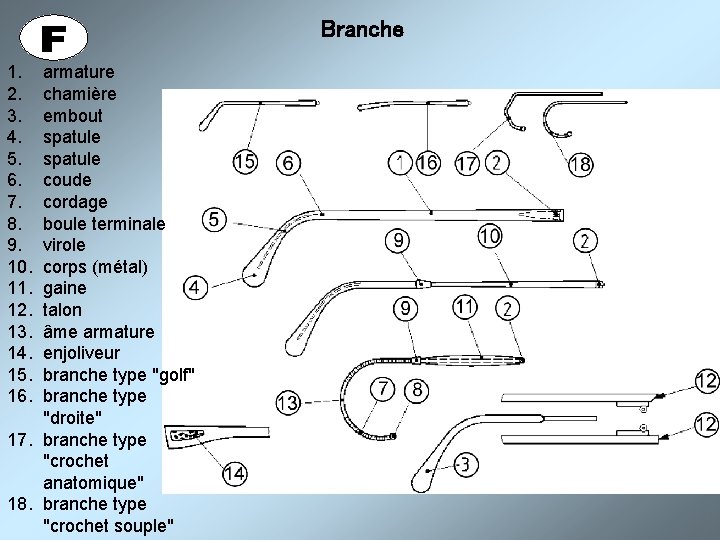 Branche 1. 2. 3. 4. 5. 6. 7. 8. 9. 10. 11. 12. 13.