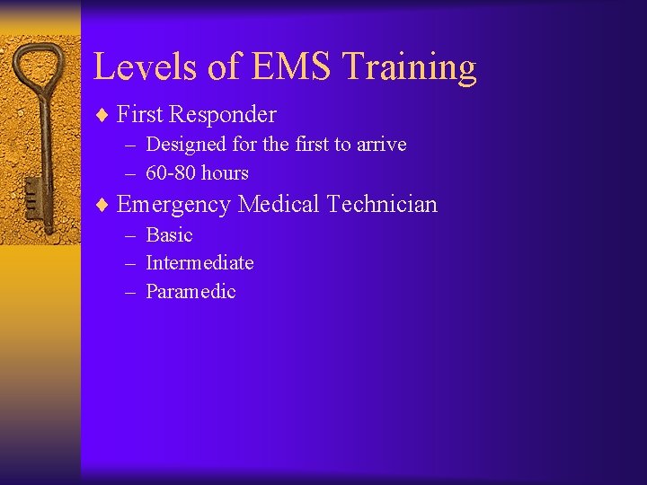 Emergency Care The First Responder American Red Cross