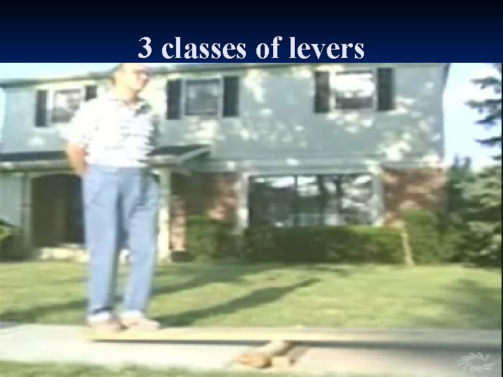 3 classes of levers 