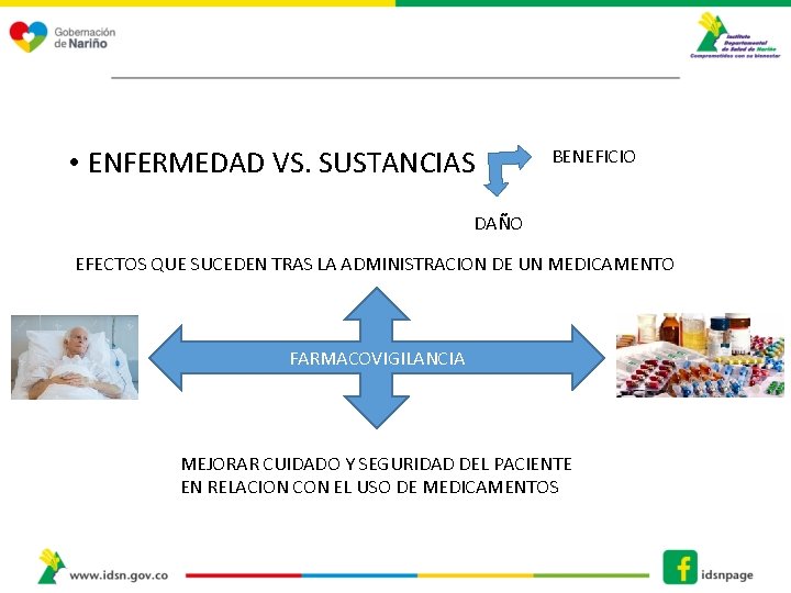  • ENFERMEDAD VS. SUSTANCIAS BENEFICIO DAÑO EFECTOS QUE SUCEDEN TRAS LA ADMINISTRACION DE