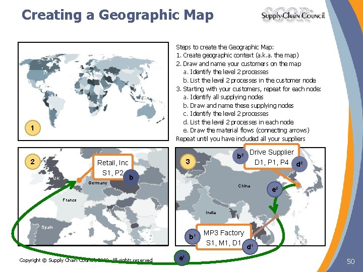 Creating a Geographic Map Steps to create the Geographic Map: 1. Create geographic context Creating a Geographic Map Steps to create the Geographic Map: 1. Create geographic context