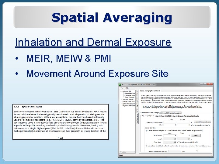 Health Risk Assessments Revised OEHHA Guideline and HARP