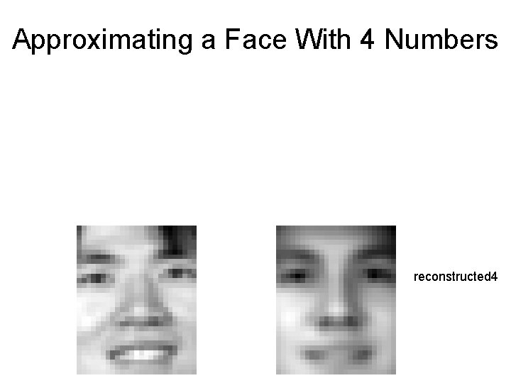 Approximating a Face With 4 Numbers reconstructed 4 