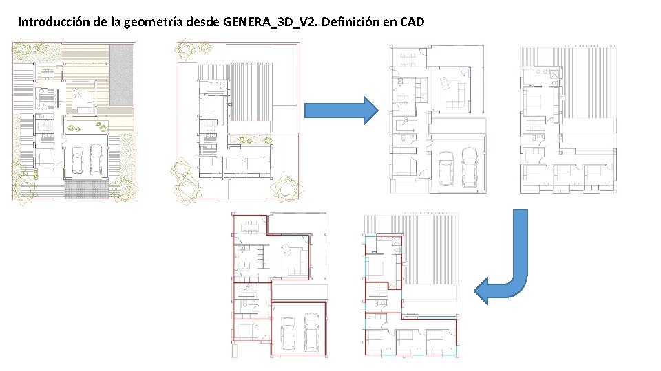 Introducción de la geometría desde GENERA_3 D_V 2. Definición en CAD 