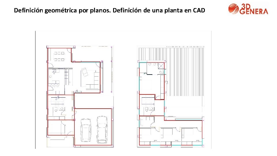 Definición geométrica por planos. Definición de una planta en CAD 