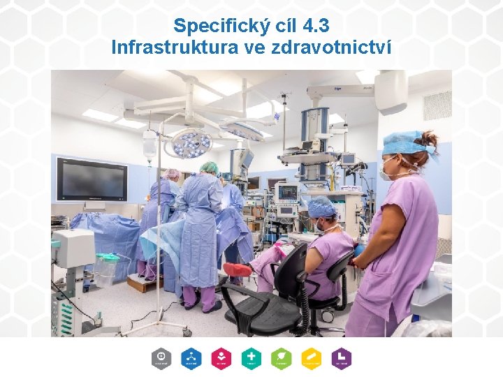 Specifický cíl 4. 3 Infrastruktura ve zdravotnictví 