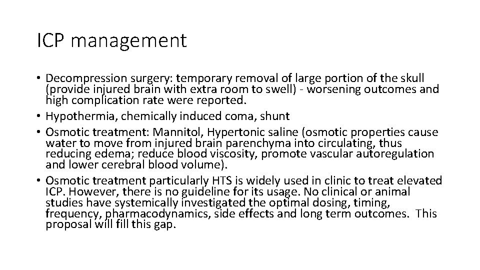 Comparative Evaluation of Mannitol and Hypertonic Saline in