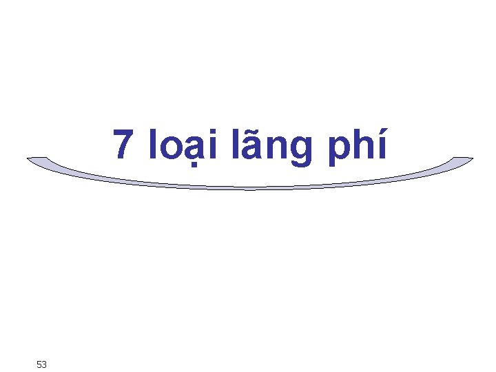 7 loại lãng phí 53 