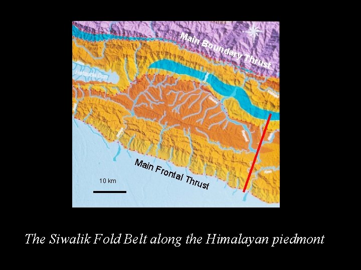 Mai n. B oun dar y Th rus t Mai n Fr 10 km