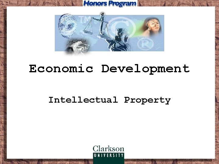 Economic Development Intellectual Property 