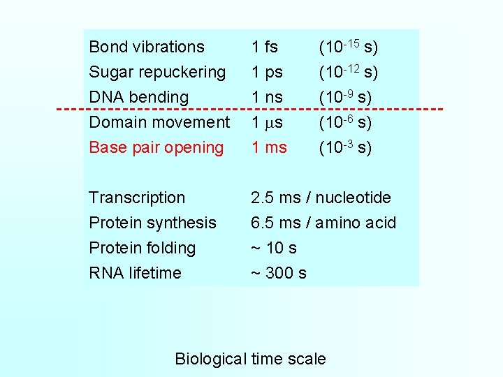 dna structure dynamics and recognition