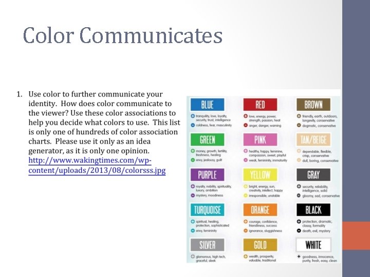Color Communicates 
