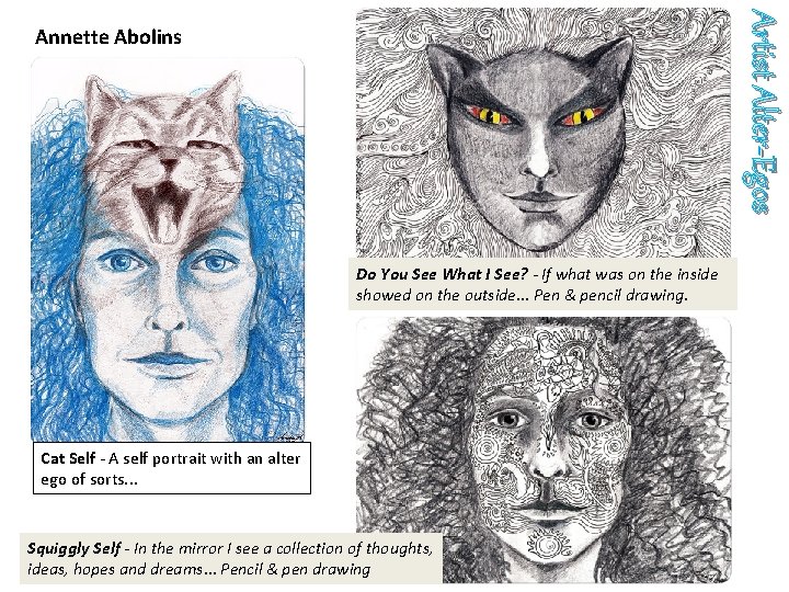 Artist Alter-Egos Annette Abolins Do You See What I See? - If what was Artist Alter-Egos Annette Abolins Do You See What I See? - If what was