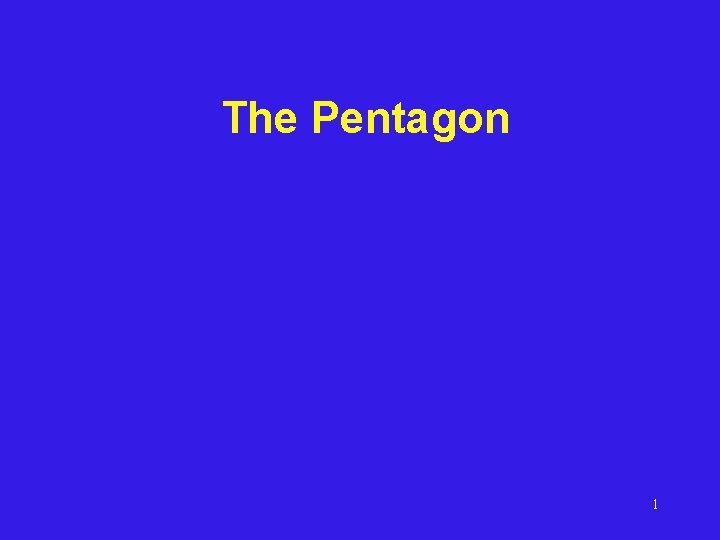 The Pentagon 1 