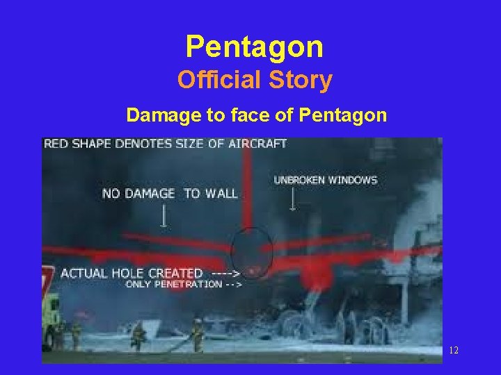 Pentagon Official Story Damage to face of Pentagon 12 Pentagon Official Story Damage to face of Pentagon 12
