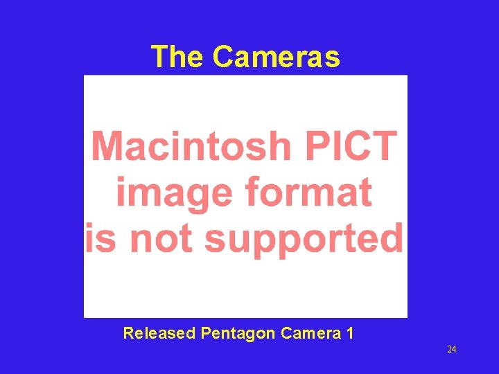 The Cameras Released Pentagon Camera 1 24 The Cameras Released Pentagon Camera 1 24