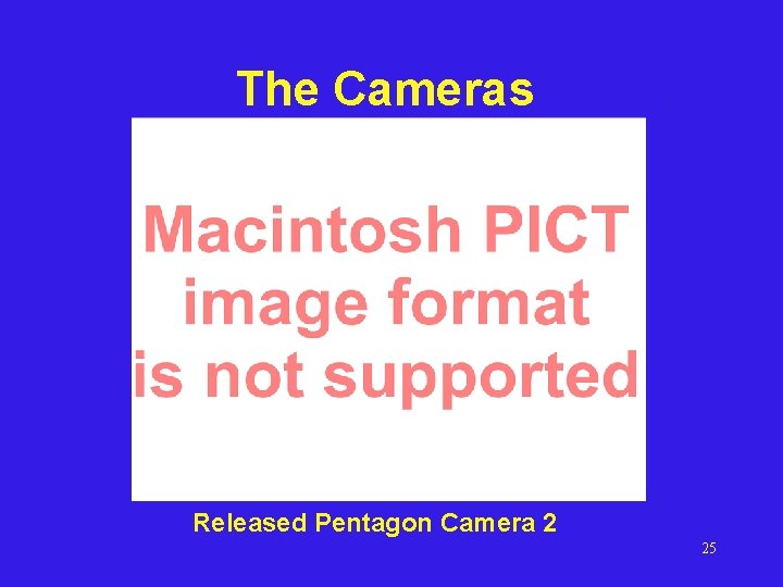 The Cameras Released Pentagon Camera 2 25 The Cameras Released Pentagon Camera 2 25