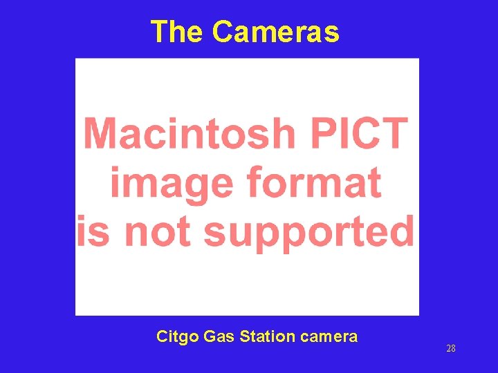 The Cameras Citgo Gas Station camera 28 The Cameras Citgo Gas Station camera 28