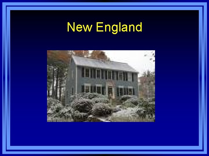 New England 