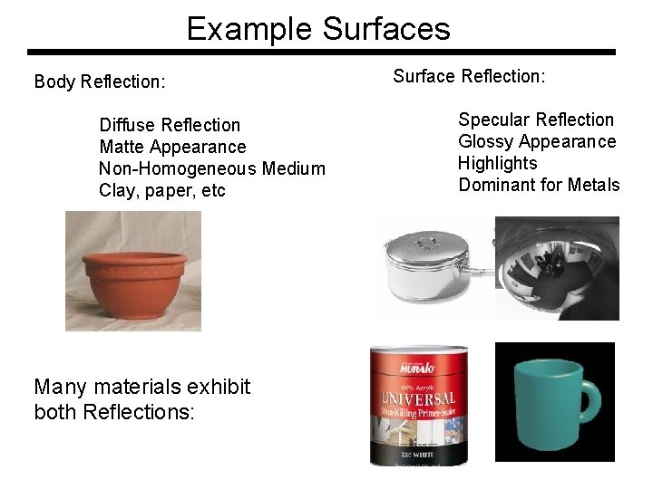 Computer Vision Spring 2006 15 385 685 Instructor