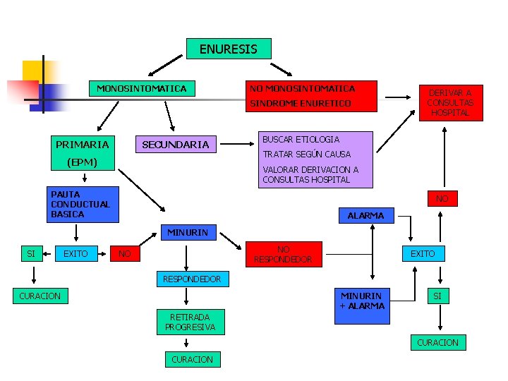 ENURESIS MONOSINTOMATICA NO MONOSINTOMATICA SINDROME ENURETICO PRIMARIA SECUNDARIA (EPM) DERIVAR A CONSULTAS HOSPITAL BUSCAR