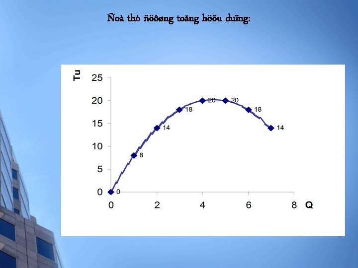 Ñoà thò ñöôøng toång höõu duïng: 