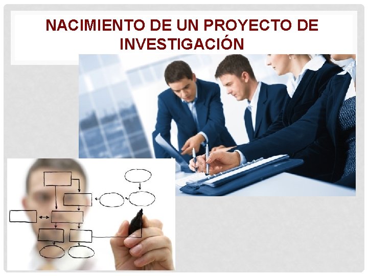 NACIMIENTO DE UN PROYECTO DE INVESTIGACIÓN 