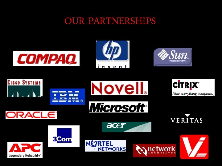 OUR PARTNERSHIPS 