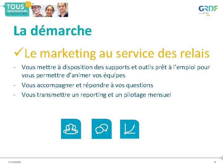 La démarche üLe marketing au service des relais - Vous mettre à disposition des