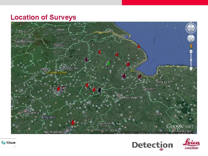 Location of Surveys 