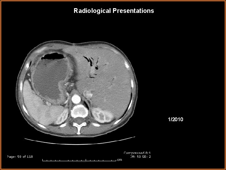 Radiological Presentations 1/2010 