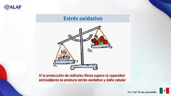 Estrés oxidativo Por: Perf. Vicente Quintanilla 