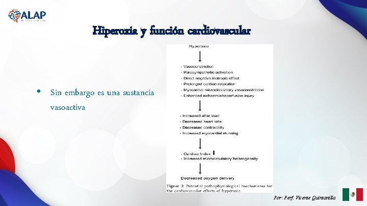 Hiperoxia y función cardiovascular • Sin embargo es una sustancia vasoactiva Por: Perf. Vicente