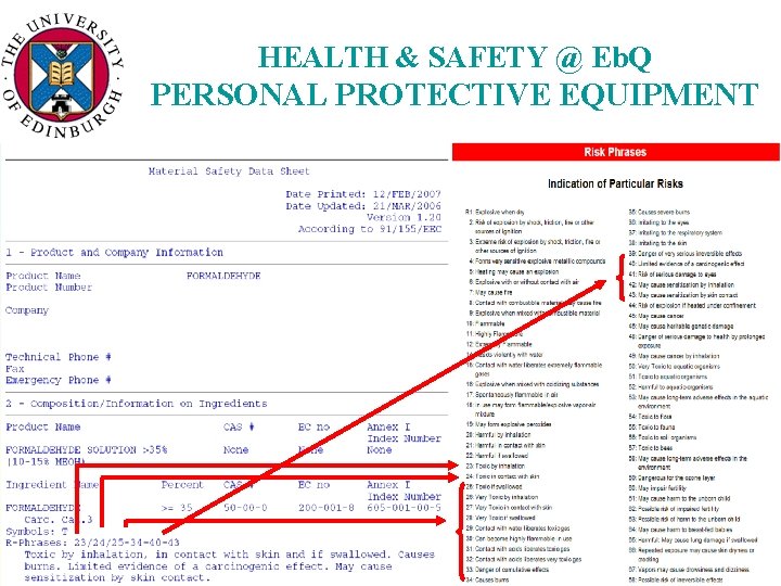Health Safety Eb Q Personal Protective Equipment Welcome