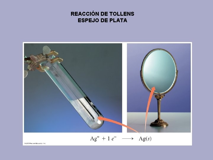 REACCIÓN DE TOLLENS ESPEJO DE PLATA 