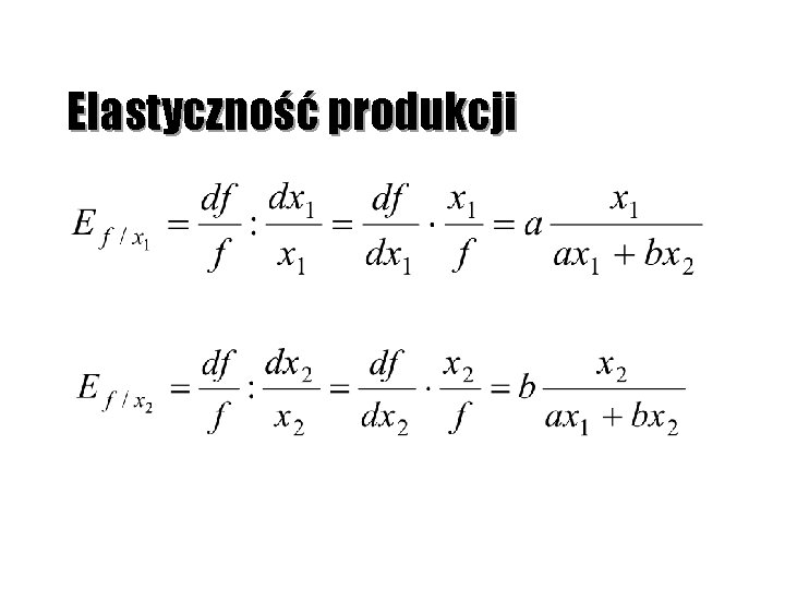 Elastyczność produkcji 