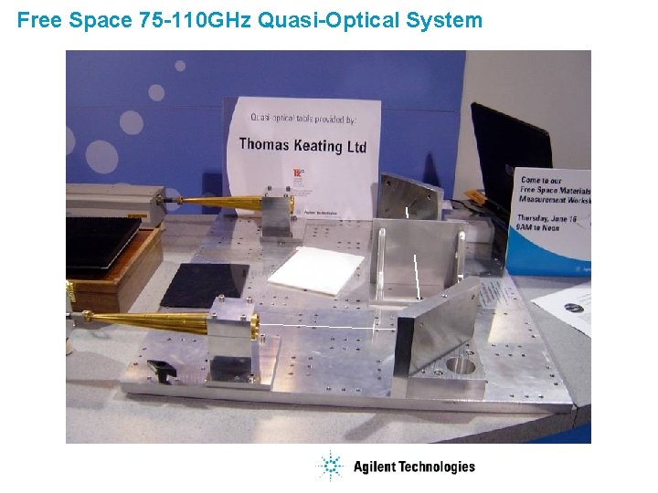 Free Space 75 -110 GHz Quasi-Optical System 